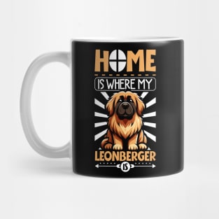 Home is with my Leonberger Mug